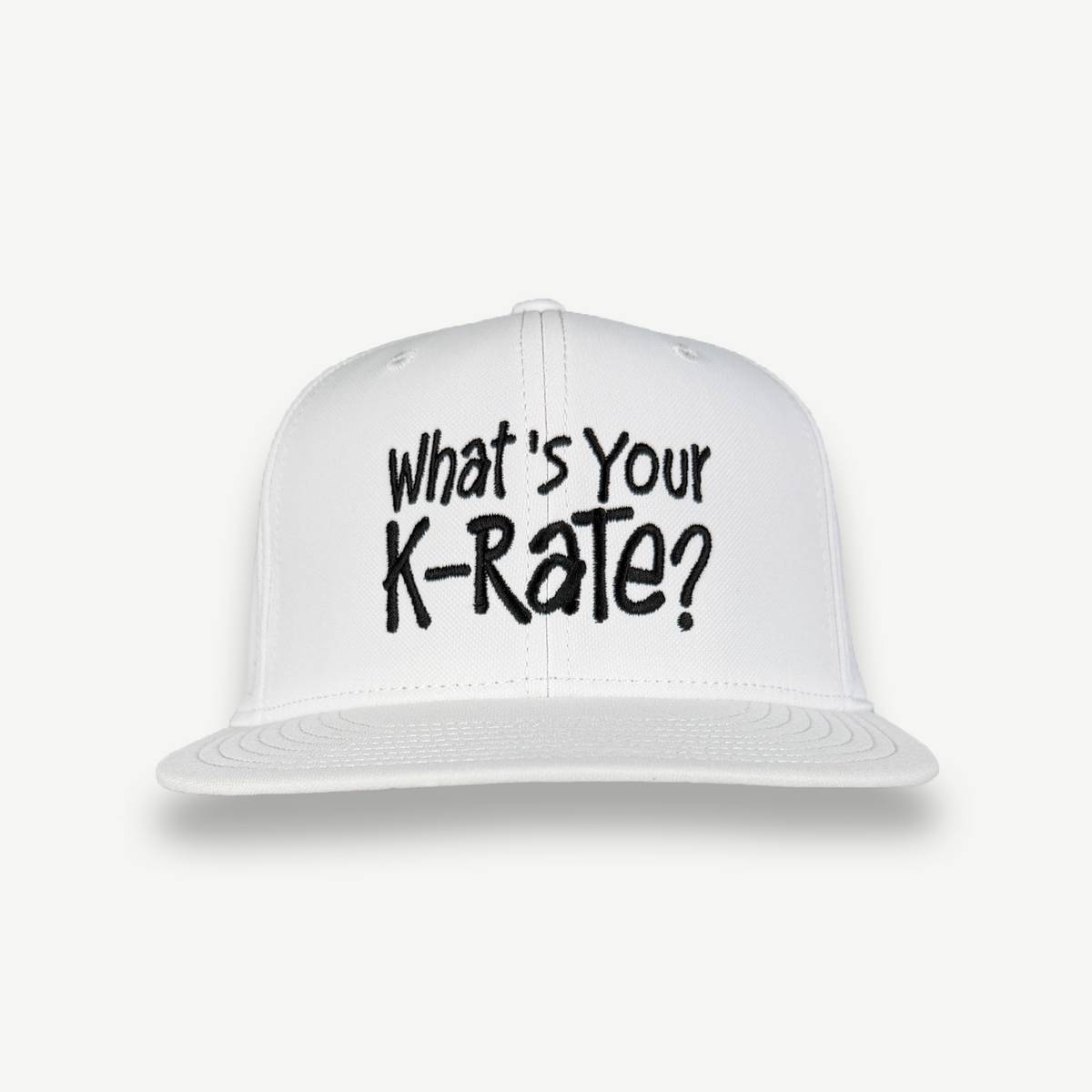 What's your K-Rate? Stretch-fit Cap