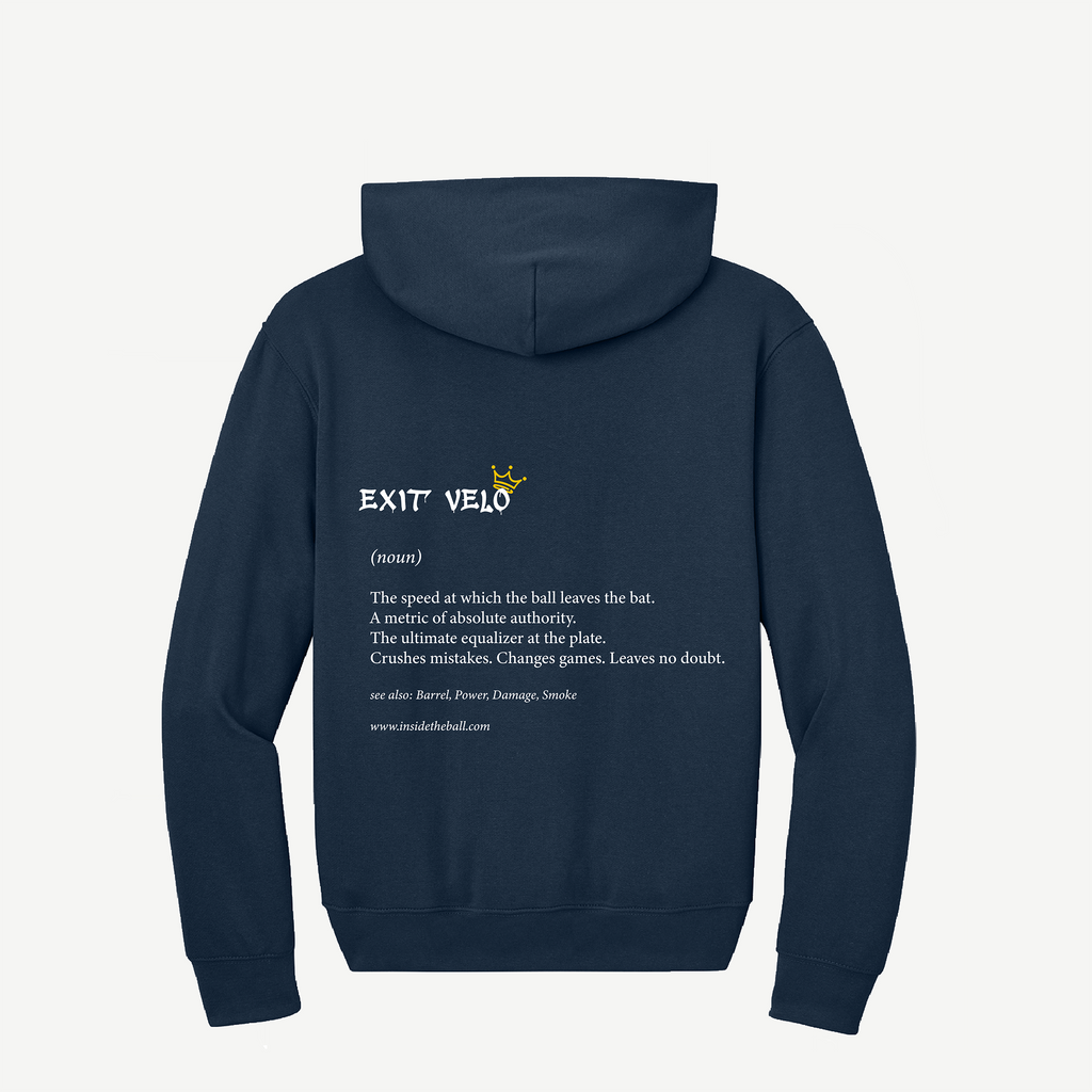 Exit Velo Adult Hoodie