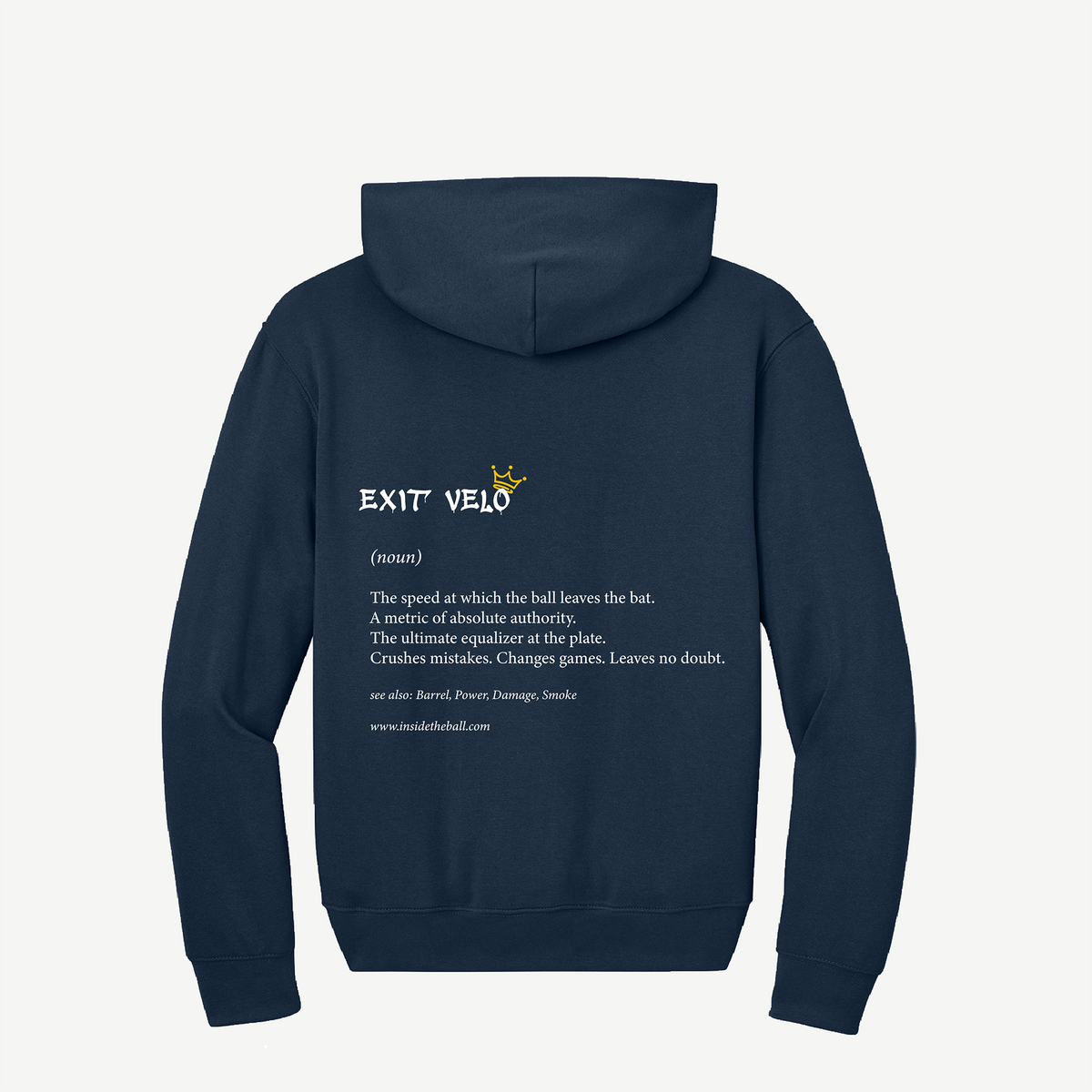 Exit Velo Adult Hoodie